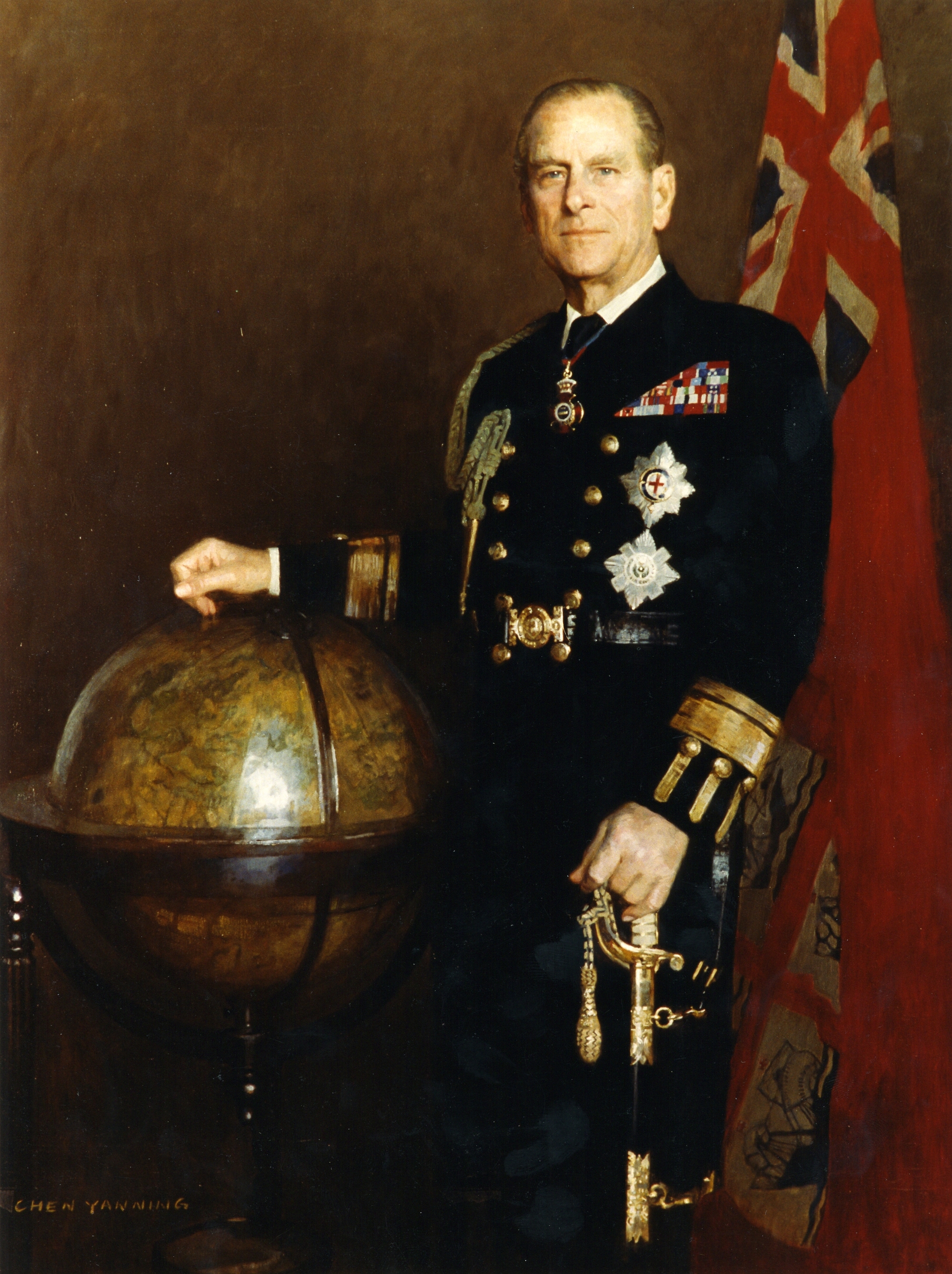 HRH Duke of Edinburgh portrait by Chen Yan Ning.jpg